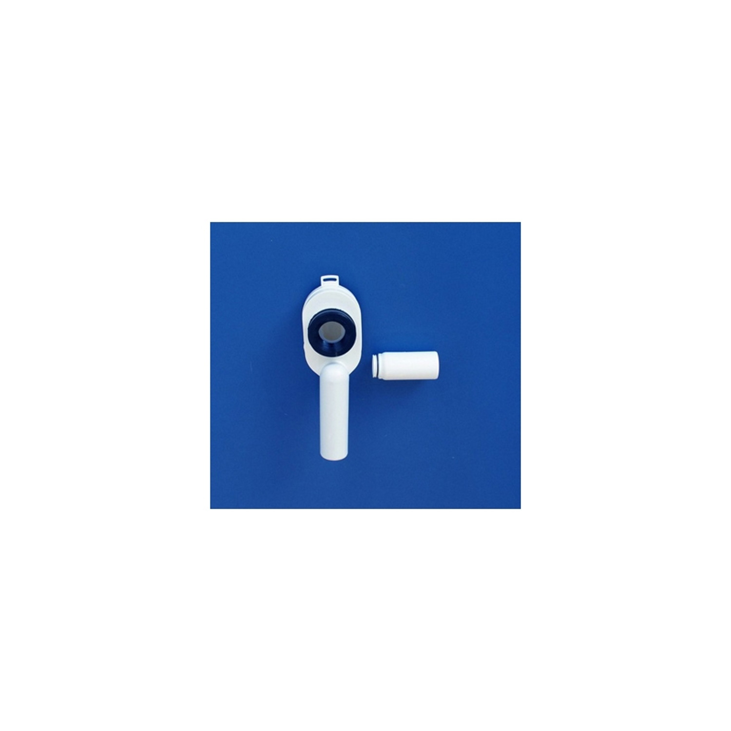 Sanitop Sifon voor Urinoir Sanit Universeel Afvoer naar Onder of Achter Wit