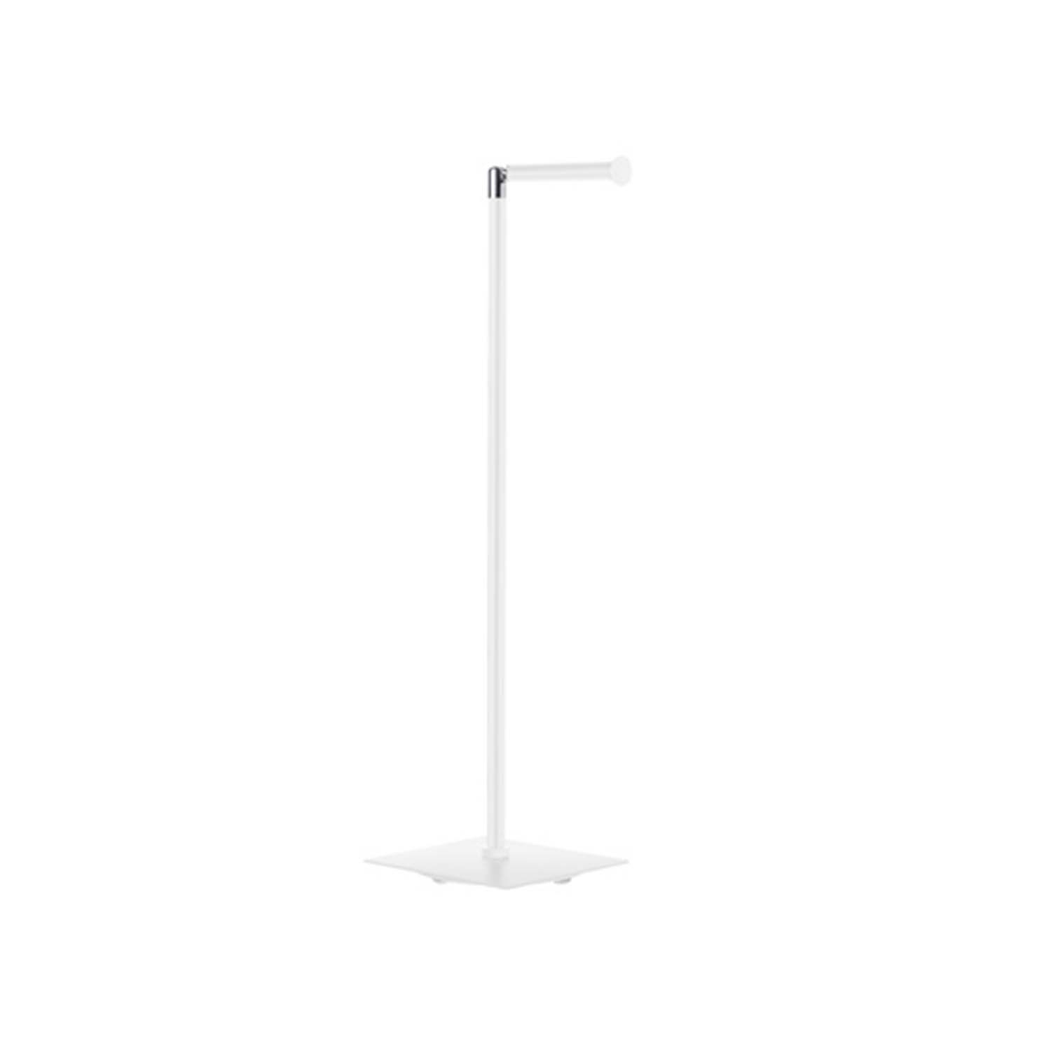 Smedbo Toiletrolhouder En Reserverolhouder Outline Lite Vierkant 61.5 cm RVS Mat Wit