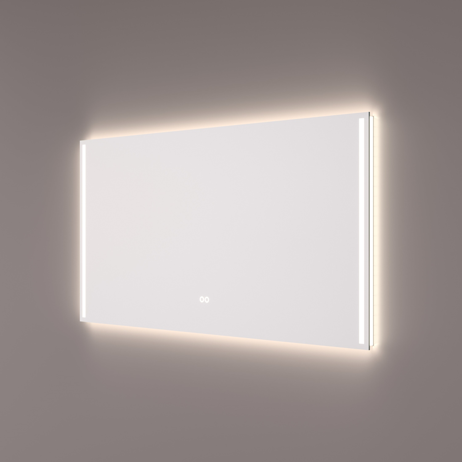 Spiegel Hipp Design SPV 12000 Rechthoek Met Verlichting Incl. Spiegelverwarming (Alle Maten)