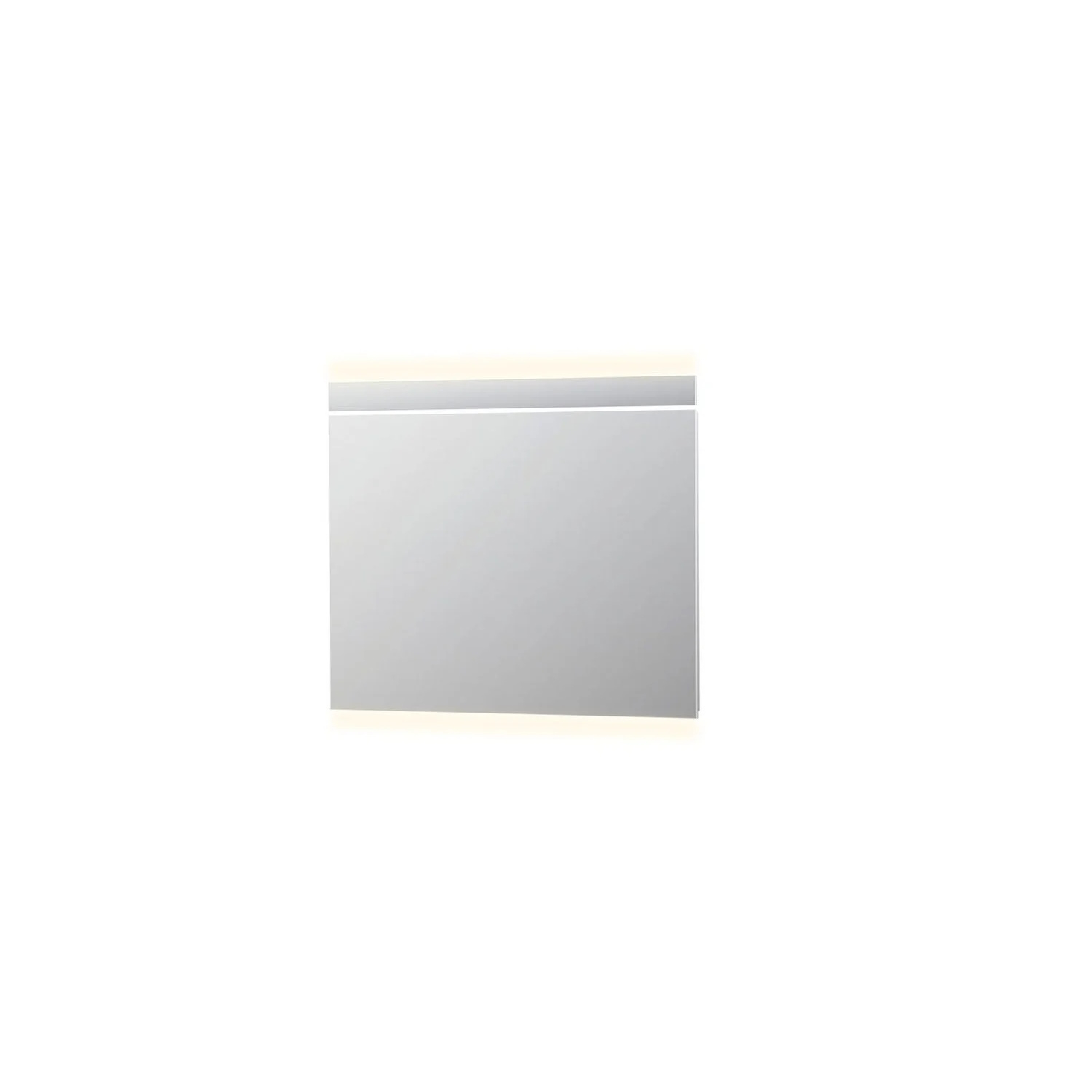 Spiegel INK SP6 100x4x80 cm Met Spiegelverwarming Aluminium Kader