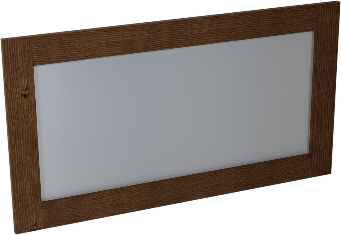 Sapho Spiegel met Houten Frame  Brand 130x70 cm Gebeitst Sparrenhout
