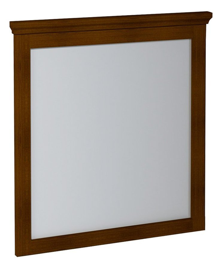 Sapho Spiegel met Houten Frame  Cross Massief Hout 70x80 cm