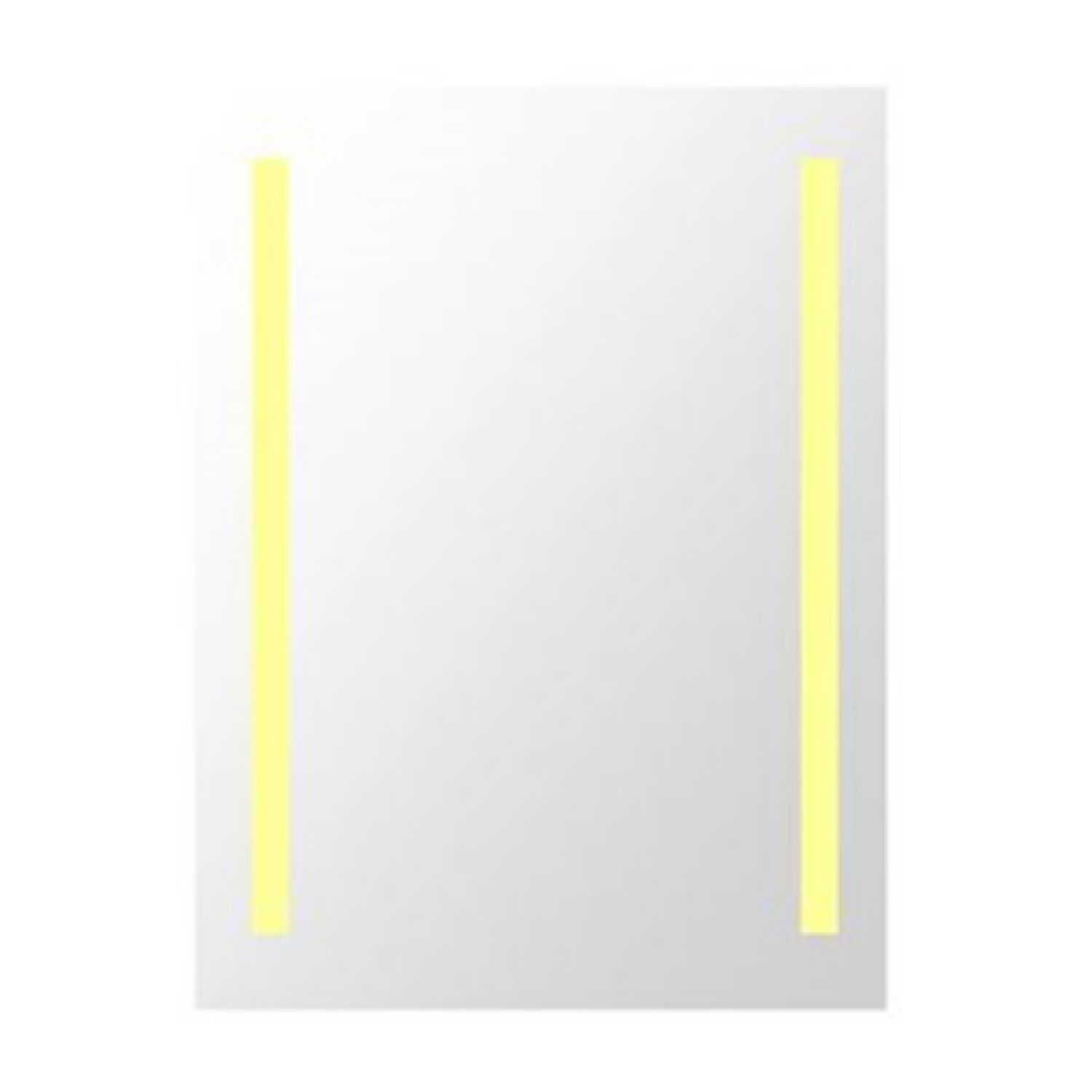 Spiegel Plieger Two Met LED Verlichting Verticaal 60x80cm product afbeelding