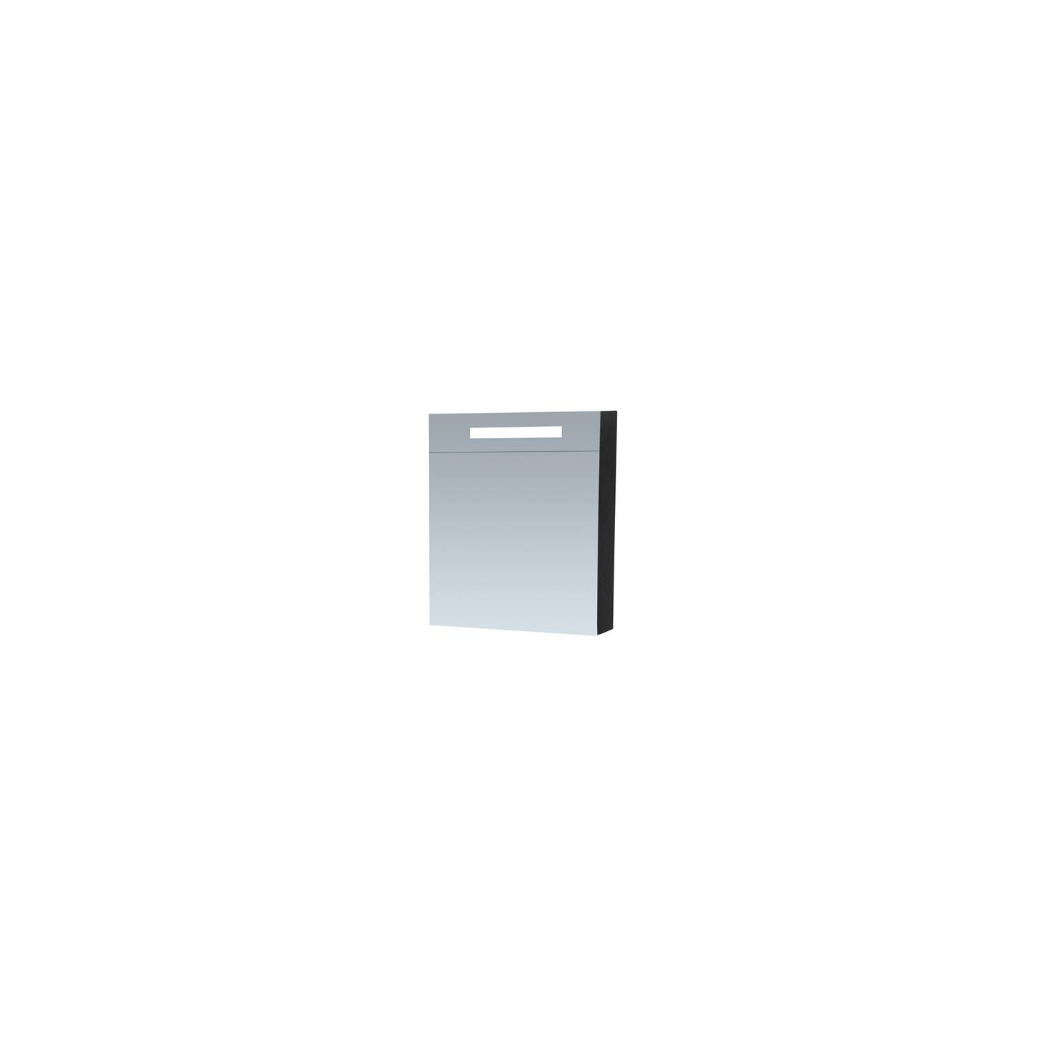 Spiegelkast EX60 Double Face Black Wood Rechts 590x700x150