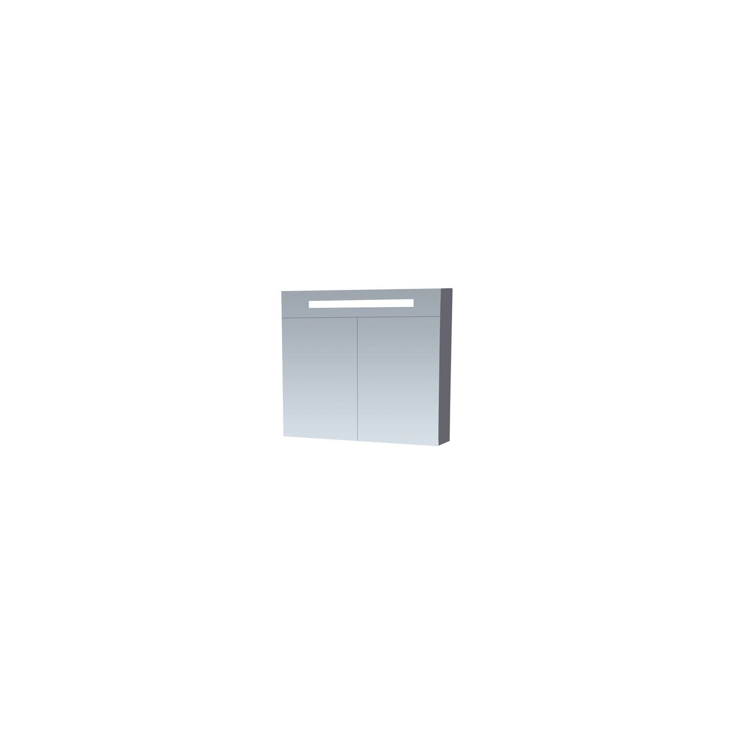 Spiegelkast Double Face EX 80 Grijs