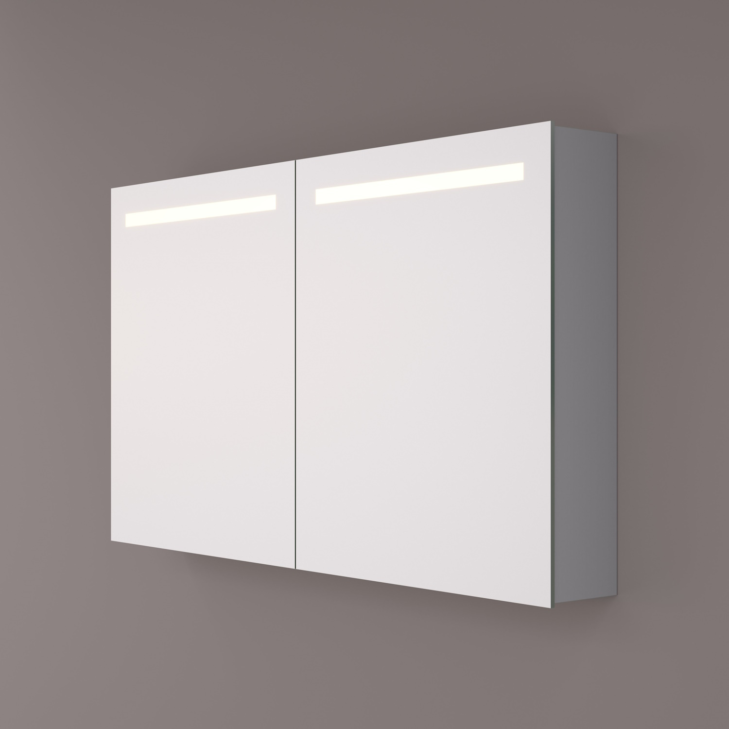 Spiegelkast Hipp Design SPK 51000 Rechthoek Met Verlichting Incl. Spiegelverwarming en Stopcontact (Alle Maten)