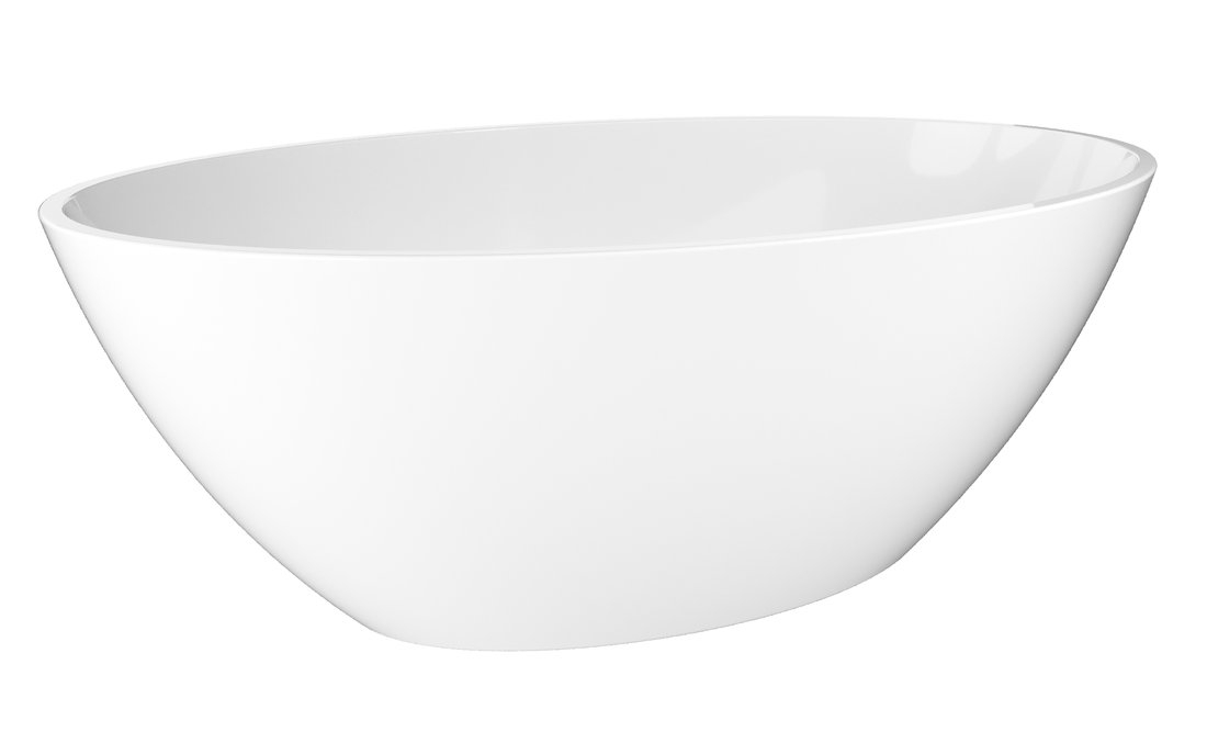 Sapho Vrijstaand Bad  Coryn 165x90 cm Wit