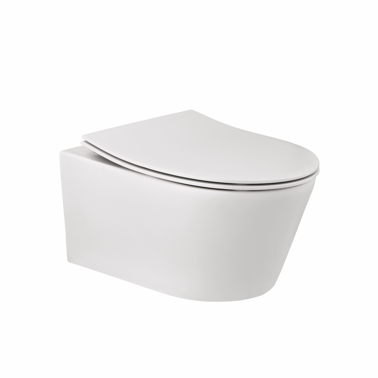 Boss & Wessing Wandtoilet BWS Calitri Urb.y 52 cm Rimfree Mat Wit
