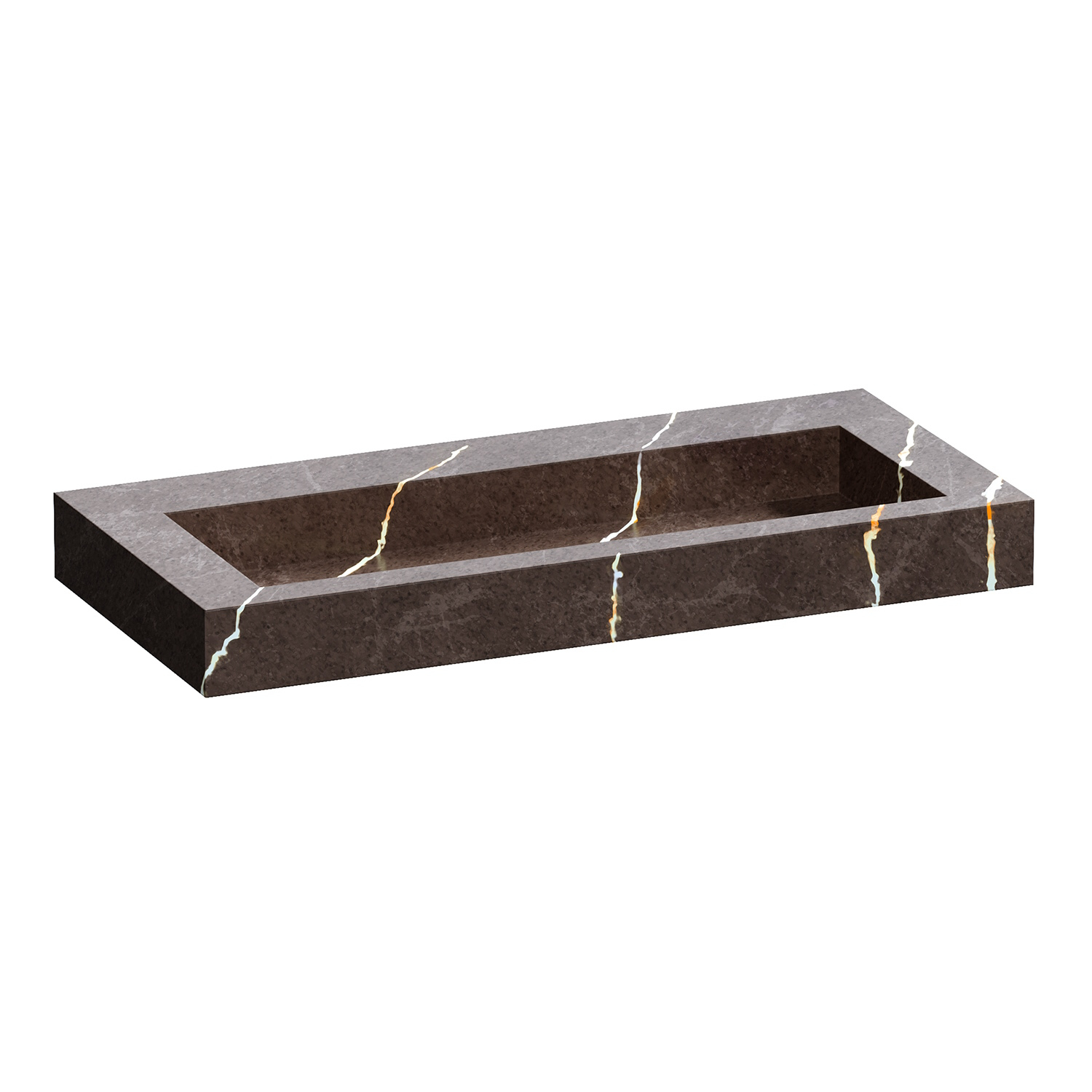 Wastafel Topa Artificial Marble 100 Copper Brown (0 krgt.)