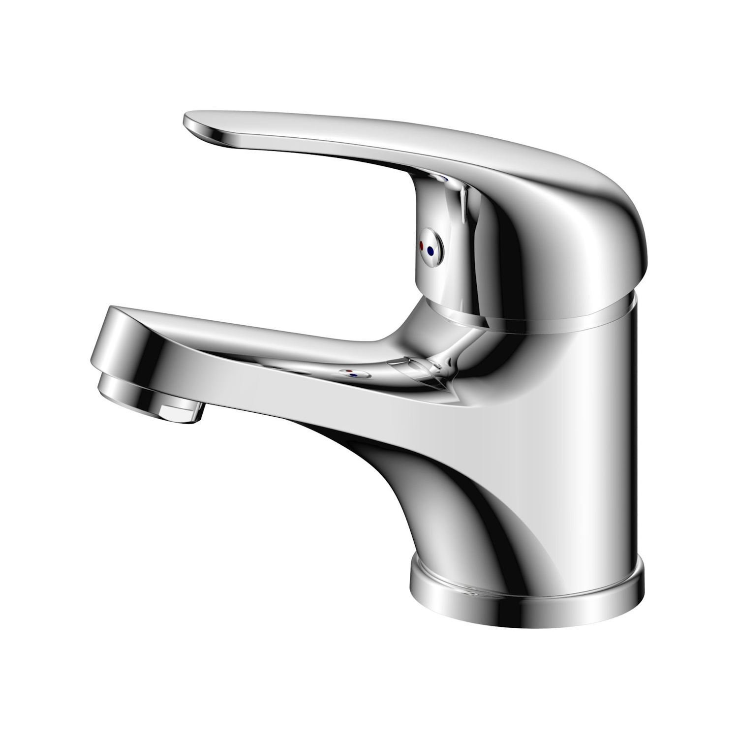 Boss & Wessing Wastafelkraan BWS Slim Chroom