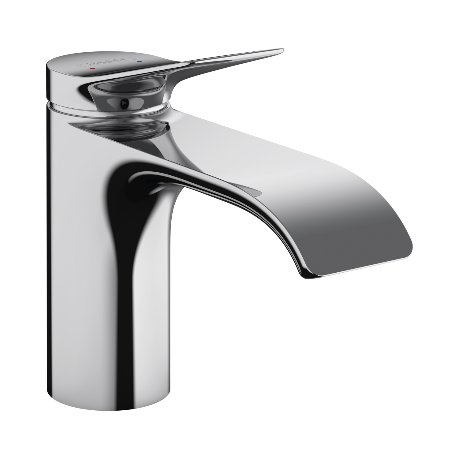 Wastafelmengkraan HansGrohe Vivenis Eengreeps 80 Met Trekwaste Chroom afbeelding