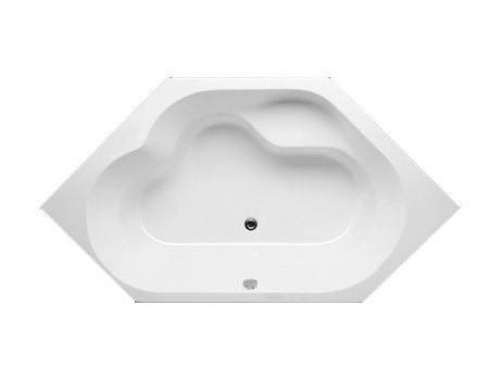 Hoekbad Riho Winnipeg 145x145 cm wit