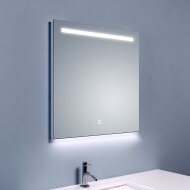 BWS Ambi LED Spiegel Dimbaar One Condensvrij 60x60 cm