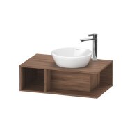 Badmeubel Duravit D-Neo Wand 800x480x260 mm Links Mat Noten