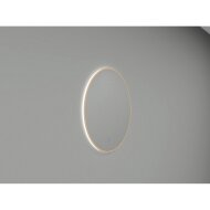 Ronde Spiegel Boss & Wessing Sifo met LED, Dimbaar 100 cm Geborsteld Messing