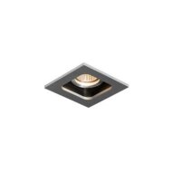 BWS Inbouwspot LED Kiana 1 10x10x9cm 563Lm 6.6W 30° Vierkant Aluminium