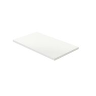 Wasblad Tiger S-line Zonder Uitsparingen 80 cm Hoogglans Wit
