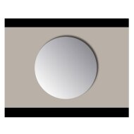 Spiegel Rond Sanicare Q-mirrors Zonder Omlijsting 120 cm PP Geslepen