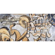 Wandtegels Energieker City Plaster Graffiti 60x120 cm Mat Grey (Doosinhoud 1,44 M2)
