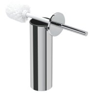 Toiletborstel met Houder Geesa Nemox Vrijstaand Witte Borstelkop Chroom