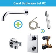 Wiesbaden Badkraan Inbouw Set Caral 01 Chroom