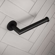 Toiletrolhouder Brauer Black Wandmontage met PVD coating Mat Zwart