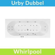 Whirlpool Boss & Wessing Urby 170x75 cm Dubbel systeem
